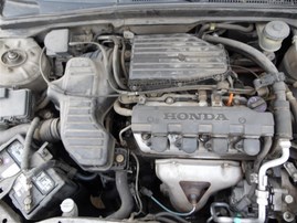 2002 Honda Civic LX Silver 1.7L AT #A22648